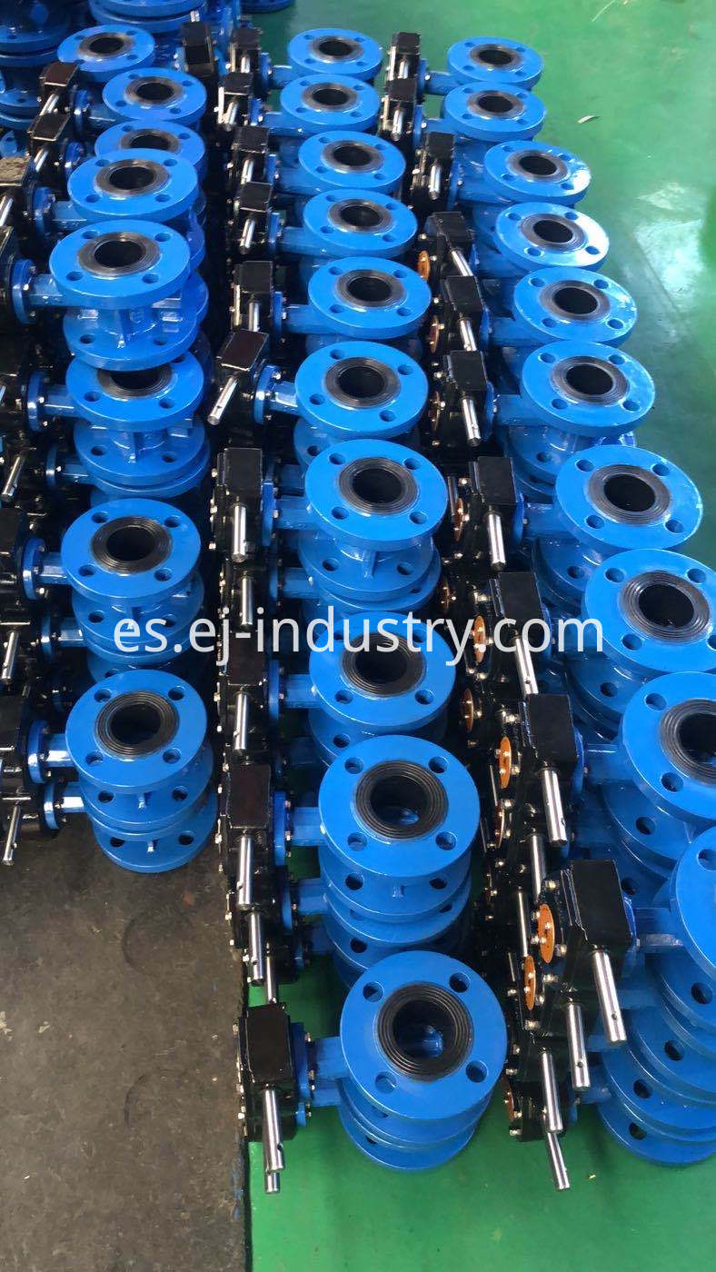 Válvula de mariposa de brida Di Di Flange Butterfly Valve